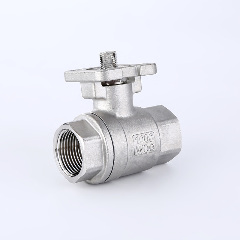 丝扣高平台二通球阀